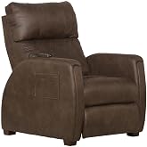 Catnapper Unwind Power Zero Gravity Recliner in Brown Polyester Fabric