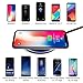 Wireless Charger Safety Qi Wireless Charging Pad with Led Indicator Lights for iPhone X/iPhone 8/8 Plus, Samsung S9/S9+/Note 8/S8/S8+/S7 More