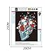5D Diamond Painting, Staron Skull Butterfly Diamond Embroidery Painting Cross Stitch Kit 5D Diamond Painting Embroidery Set DIY Art Craft Wall Decor (Skull)