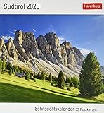Südtirol 2020: Sehnsuchtskalender, 53 Postkarten by 