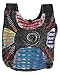 Bohemian Embroidered Ripped Razor Cut Sling Purse Handbag AND Backpack