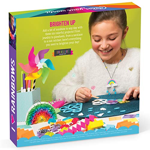 Craft-tastic - I Love Rainbows Craft Kit - Make 6 Colorful Arts & Crafts Projects - //coolthings.us