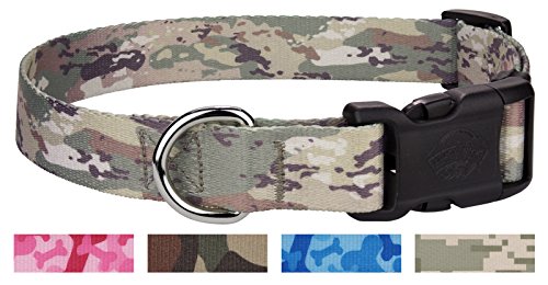 Country Brook Design Deluxe Mountain Viper Camo Dog Collar - Extra Large