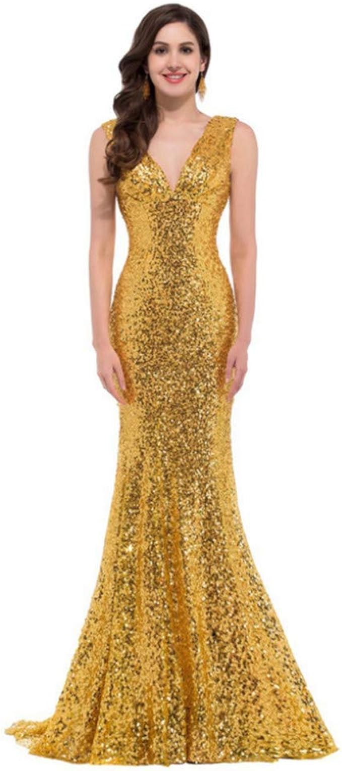 sequin formal dresses