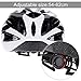 Zacro Adult Bike Helmet, CPSC Certified Cycle Helmet, Specialized for Mens Womens Safety Protection-Black Plus White, Bonus with a Headbandthumb 4