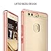 Ringke Fusion Compatible with Huawei P9 Plus Crystal Clear PC Back TPU Bumper Drop Protection, Shock Absorption Technology Protective Cover Huawei P9 Plus Case - Rose Gold