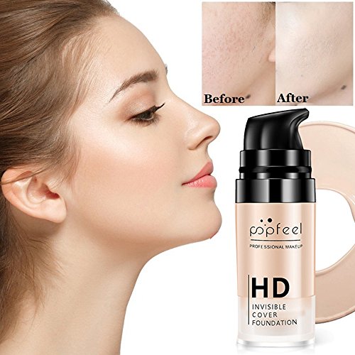 TADAMI POPFEEL Makeup Liquid Foundation Moisturizing Waterproof Concealer BB Cream Health and Beauty Concealer (D)