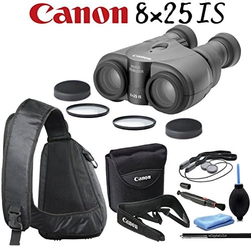 Canon 8x25 is Image Stabilized Binocular Advanced Bundle