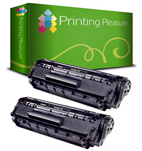 Printing Pleasure 2 Compatible Canon 303 703 Toner Cartridges for Canon LBP-2900 LBP-3000 LBP-2900B LBP-2900i - Black, High Yield