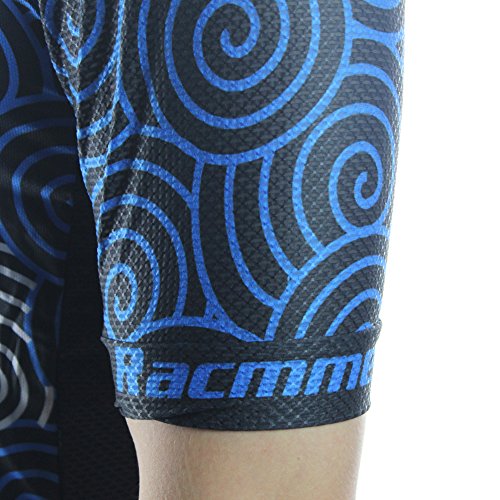Racmmer Mens Breathable Short Sleeve Cycling Jersey Ultra-Light Cycling Clothing