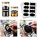 Chalkboard Labels, Vrich 126pcs Waterproof Removable Chalkboard Pantry Stickers with 2 White Chalk Markers for Spices, Mason Jars, Kitchen Containers