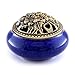 Ceramic Incense Burner & Porcelain Incense Holder,Ice-Patterned Blue Handmade Censer by Medoosky
