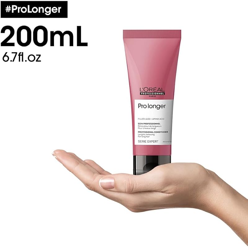 Balsamo professionale per capelli lunghi e assottigliati Pro Longer Serie Expert, Formula rinnovatrice, 200 ml