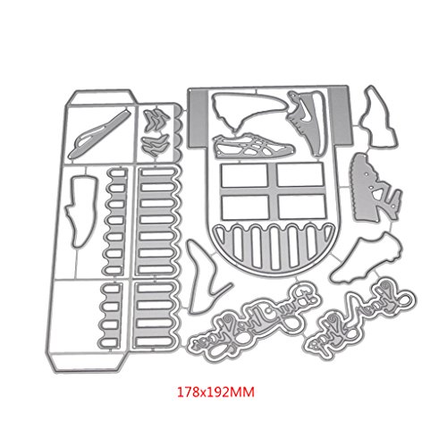 Yeahii 3D Box Cutting Dies Stencil DIY Scrapbooking Embossing Album Paper Card Craft