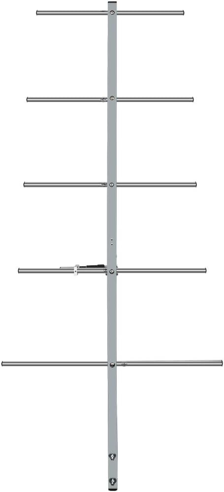 Ailunce AY03 Yagi Antenna UHF 400-470MHz Antenna 5 Elements 100W High Gain 9dBi Antenna for Mobile Radio Two-Way Radio Mobile Transceivers (1 Pack): Home Audio & Theater