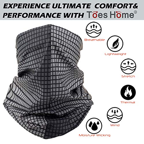 Toes Home Outdoor Magic Headbands Bandana Scarf Neck Gaiter Hairwraps Face Mask UV Resistence Seamless Headwear 9PCS - Thumbnail 5