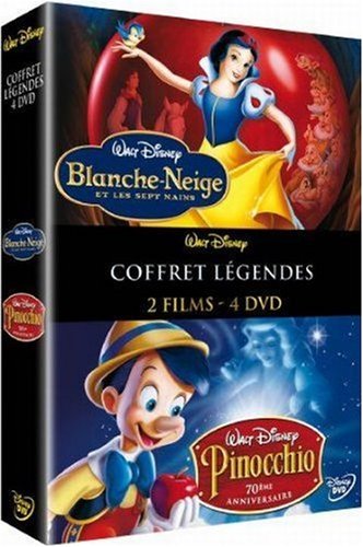 Blanche Neige Et Les Sept Nains + Pinocchio - Pack