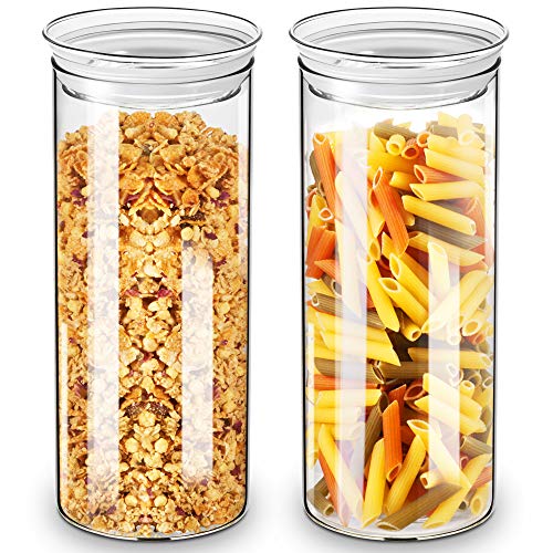 What To Put In Clear Kitchen Canisters Buy Copdrel Stackable Kitchen Canisters Set Airtight
