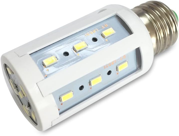 5W LED Corn Light Bulb, 40W Equivalent 550lm 24-Chip E26 Cool Daylight White 6000K