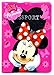 3.75 X 5.5 inch MINNIE MOUSE holding up her chin polka dot bow Disney PASSPORT COVER HOLDER for TRAVEL