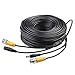 Masione® 4 Pack 100ft BNC Video Power Cable Security Camera Wire Cord for CCTV DVR Surveillance System