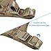 EXCELLENT ELITE SPANKER Tactical Service Dog Vest Military Patrol K9 Dog Harness Nylon Molle Adjustable Dog Vest Harness with Handles(MCP-M)