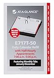 AT-A-GLANCE 2014 Desk Calendar with Tabs Refill, 3.5 x 6 Inches (E717T-50)