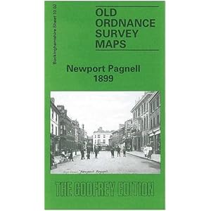 Newport Pagnell 1899: Buckinghamshire Sheet 10.02 Landkaart – Gevouwen Kaart, 1 maart 1993