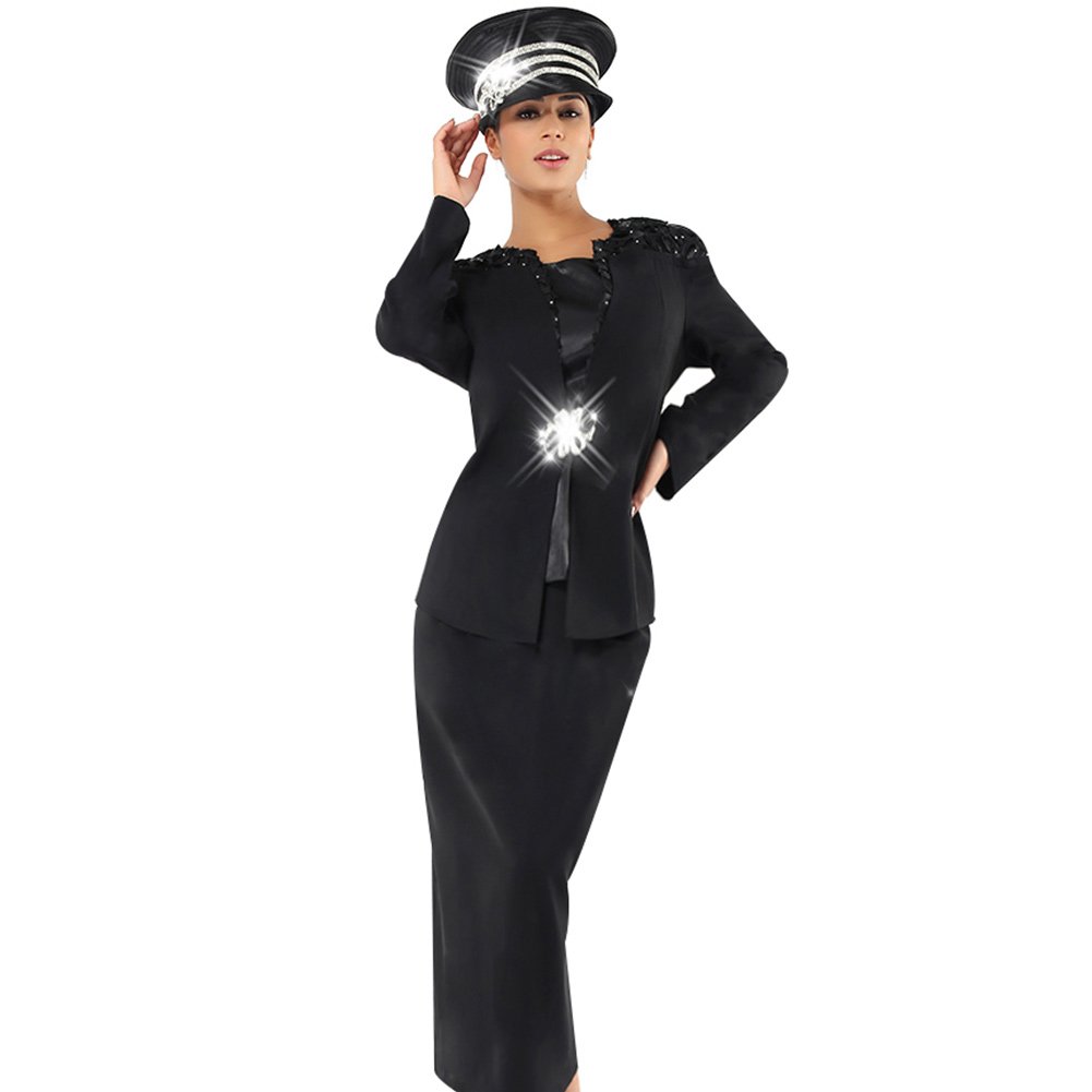 church suits and hats