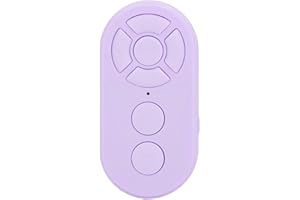 Phone Camera Remote Control, BT Clicker for Selfie Stick, Remote Shutter Button for Electronic Book Video Recording, Supports
