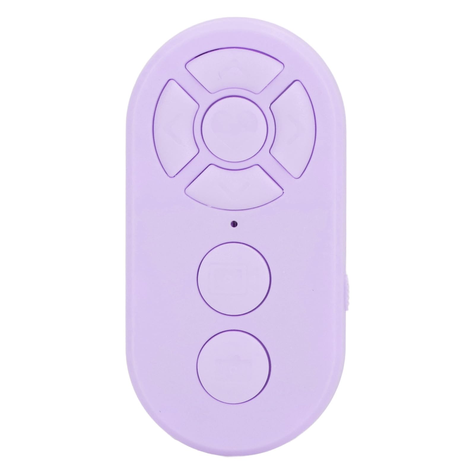 for TikTok Scrolling Remote Control, Rechargeable BT Page Turner for Android for IOS Smartphone, Camera Photo and Video Clicker, for Beauty R1 App (Purple)