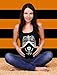 TeeStars - Pregnant Skeleton Baby Rock Xray Maternity Tank Top Tunic Medium Black