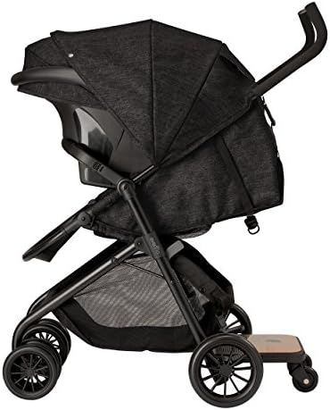 Evenflo Sibby Travel System Stroller Car Seat Ride Along Board Oversized Storage Basket 3 Panel Canopy Multiple Position Recline Easy To Fold And Store Charcoal Buy Online At Best Price In Uae Amazon Ae