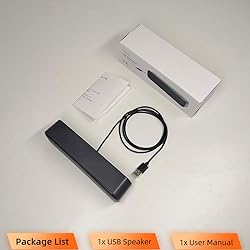 [Upgraded] USB Computer /Laptop Speaker with Stereo