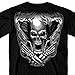Hot Leathers mens Motorcycle novelty t shirts, Black, XX-Large US
