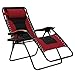 PHI VILLA XXL Oversized Padded Zero Gravity Chair, Foldable Patio Recliner, 30