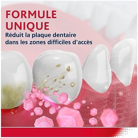 Dentifrice Complete Protection Fraîcheur Intense, 8 Bénéfices, Contre le Saignement Occasionnel des Gencives, Format Bitube (2 x 75 ml)