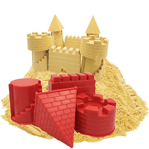 Minibaby Set of 4pcs Smart Sand Castle Mold Tools Kit