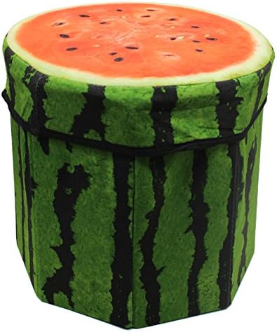 Trendy Creative 3D Watermelon Fruit Home Storage Box
