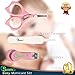 Top Rated Baby Nail Clippers Set with Scissors and Nasal Tweezer in the USA Simple Ergonomic Versatile Unisex Child Toddler Grooming & Healthcare Kit and Shower Gift (Pink)