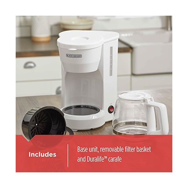 BLACK+DECKER CM0555B 5Cup Coffeemaker The Home Kitchen Store