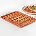 Copper Chef Oven Crisper Tray for Bacon & More | Baking Sheet & Air Crisper Pan | Use Hot Air to Crisp & Fry Bacon Without Oil or Fat | Non Stick & Dishwasher Safe 13