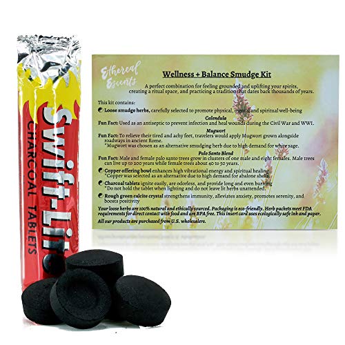 Spiritual Cleansing Kit to Clear Negative Energy Meditation Decor with