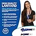 EASTERUP Lanyard for Keys Keychain Lanyard Premium Soft Silky Wide Strapped Beautifully Printed ID Teacher Lanyard with Spring Clip for Women/Men