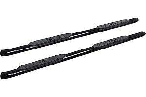 Westin 21-24085 Pro Traxx 4 Oval Nerf Step Bars fits 2019-2023 Ram 1500 Crew Cab (Excl. Ram 1500 Classic) Black 1 Pair