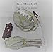 Sage Smudge Kit with White Sage Stick Shell Stand Feather and Directions