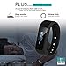 Diggro i5 plus Bluetooth Smart Bracelet Watch Wristband Sports Fitness Tracker Pedometer Step Counter Tracking Calorie Health Sleep Monitor for Android IOS, Black
