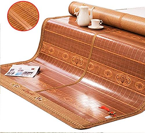 TAXING Bamboo Mattress Bamboo Cool Mattress Bamboo mat Can be Folded Cool Sleeping mats. Used in Width 47inch-71inch Double Bed