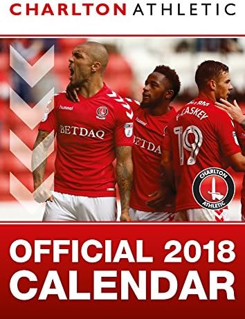 Charlton Athletic Official 2019 Calendar - A3 Wall Calendar