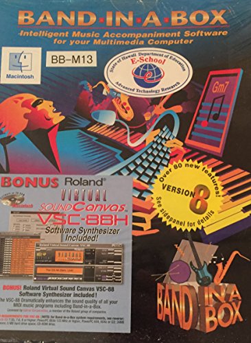 PG MUSIC Band In A Box {Macintosh/PowerMacintosh)